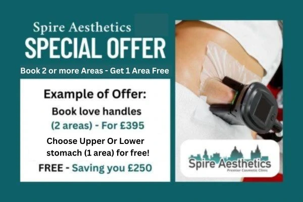Fat Freezing Promotion Holme Chapel from Spire Aesthetics - Book Today!