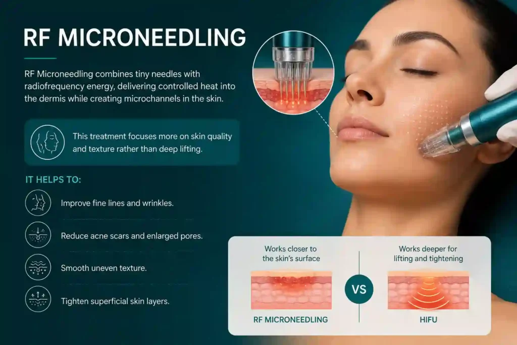 What Does RF Microneedling Do That HIFU Alone Cannot Holme Chapel