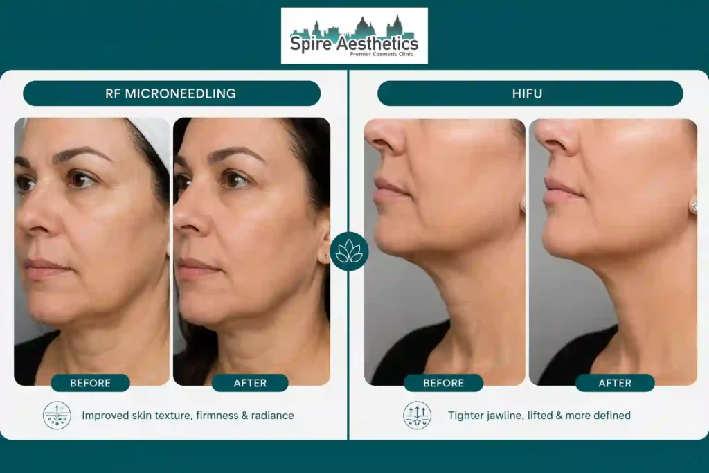 Can RF Microneedling and HIFU Be Combined Holme Chapel?